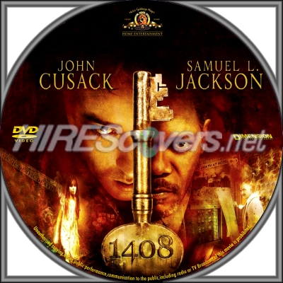 Custom DVD Cover Art - DVD Labels & Inserts - 0-9 / 1408 v3