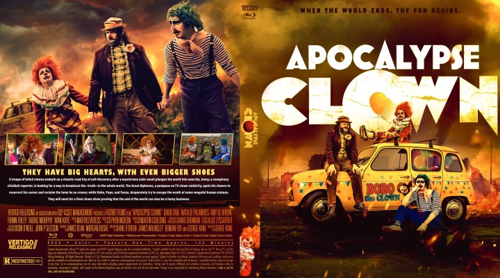 Click to view full size image
==============
Apocalypse Clown (2023) Custom Blu-ray Cover
Keywords: Send in the Clowns Apocalypse Clown (2023) Custom Blu-ray Cover
Keywords: Send in the Clowns