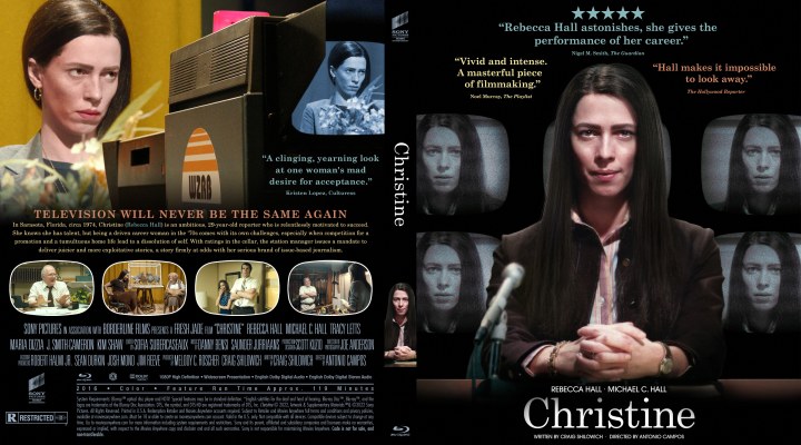 Click to view full size image
==============
Christine (2016) Custom Blu-ray Cover
Christine (2016) Custom Blu-ray Cover