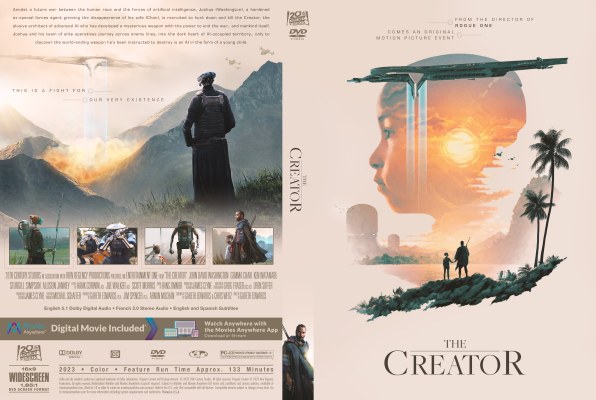 Click to view full size image
==============
Creator, The (2023) Custom DVD Cover
Creator, The (2023) Custom DVD Cover