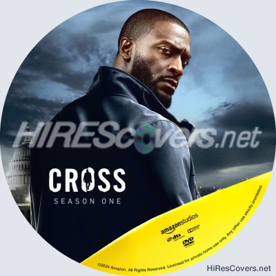 Click to view full size image
==============
Cross (2024) Season One Custom DVD Disc Label
Cross (2024) Season One Custom DVD Disc Label