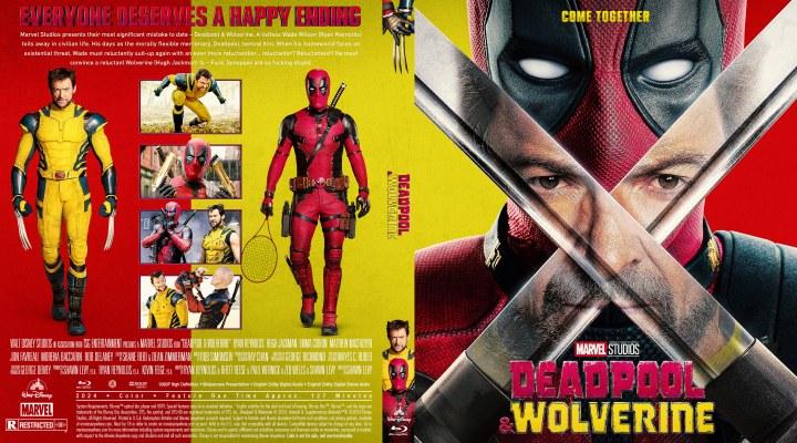 Deadpool & Wolverine (2024) Custom Blu-ray Cover
