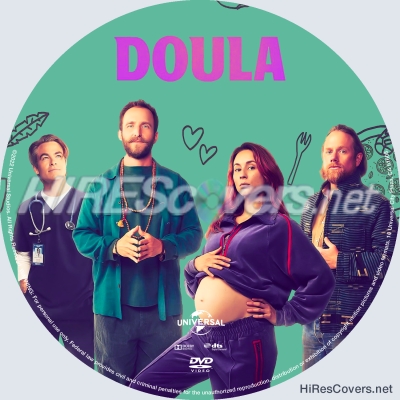 Doula (2022) Custom DVD Disc Label
