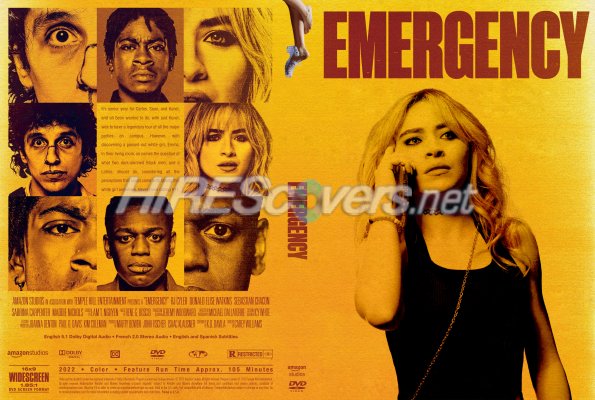 Click to view full size image
==============
Emergency (2022) Custom DVD Cover
Emergency (2022) Custom DVD Cover