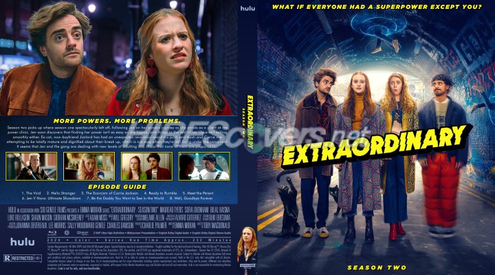 Extraordinary (2024) Season Two Custom UHD 4K Blu-ray Cover
