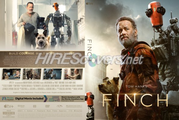 Click to view full size image
==============
Finch (2021) Custom DVD Cover
Finch (2021) Custom DVD Cover