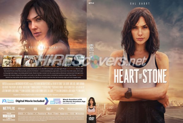 Click to view full size image
==============
Heart of Stone (2023) Custom DVD Cover
Heart of Stone (2023) Custom DVD Cover