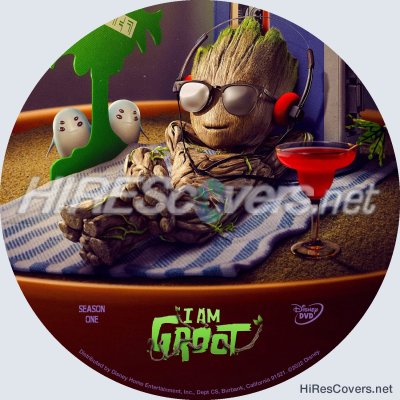 Click to view full size image
==============
I Am Groot (2022) Season One Custom DVD Disc Label
I Am Groot (2022) Season One Custom DVD Disc Label