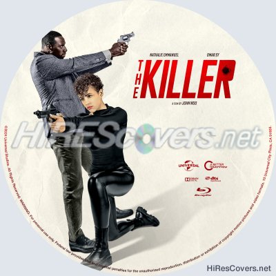 Killer, The (2024) Custom Blu-ray Disc Label
