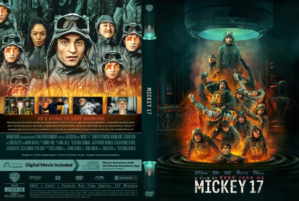 Click to view full size image
==============
Mickey 17 (2025) Custom DVD Cover
Mickey 17 (2025) Custom DVD Cover