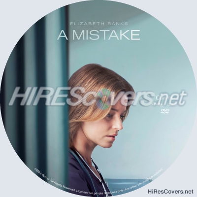 Mistake, A (2024) Custom DVD Disc Label

