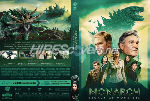 Click to view full size image
==============
Monarch: Legacy of Monsters (2023) Season One Custom DVD Cover
Monarch: Legacy of Monsters (2023) Season One Custom DVD Cover