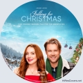 Falling For Christmas (2022) Custom Blu-ray Disc Label