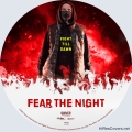 Fear The Night (2023) Custom Blu-ray Disc Label