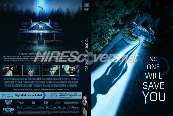 Click to view full size image
==============
No One Will Save You (2023) Custom DVD Cover
No One Will Save You (2023) Custom DVD Cover