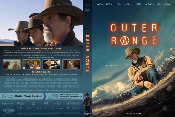 Click to view full size image
==============
Outer Range Season One (2022) Custom DVD Cover
Outer Range Season One (2022) Custom DVD Cover