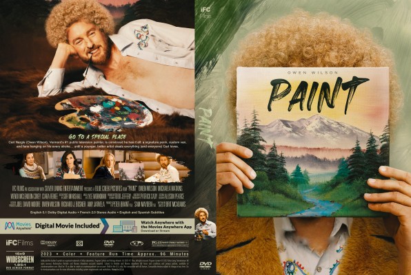 Paint (2023) Custom DVD Cover
