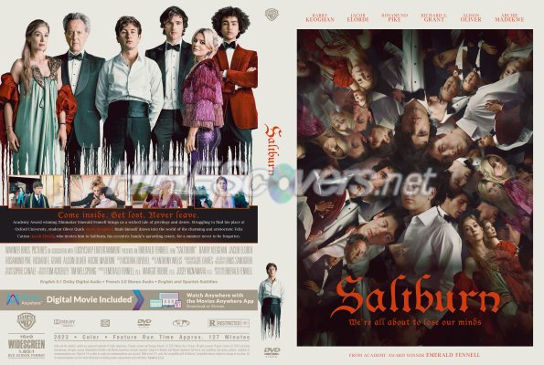 Saltburn (2023) Custom DVD Cover
