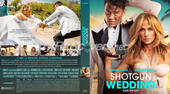 Click to view full size image
==============
Shotgun Wedding (2022) Custom Blu-ray Cover
Shotgun Wedding (2022) Custom Blu-ray Cover