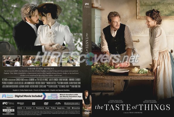 Click to view full size image
==============
Taste of Things, The (2023) Custom DVD Cover
Taste of Things, The (2023) Custom DVD Cover