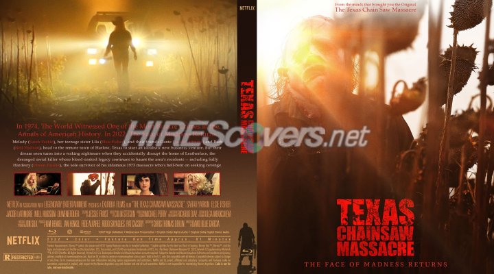 Click to view full size image
==============
Texas Chainsaw Massacre, The (2022) Custom Blu-ray Cover
Texas Chainsaw Massacre, The (2022) Custom Blu-ray Cover