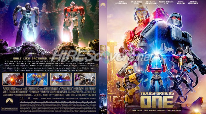 Transformers One (2024) Custom Blu-ray Cover
