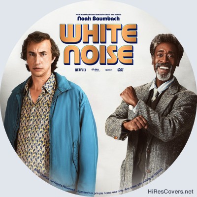 White Noise (2022) Custom DVD Disc Label
