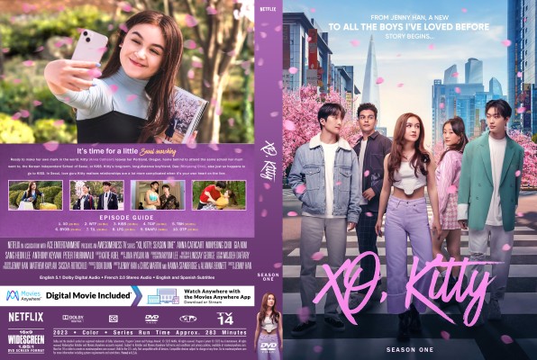 Xo, Kitty (2023) Season One Custom DVD Cover
