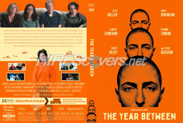 Year Between, The (2022) Custom DVD Cover
