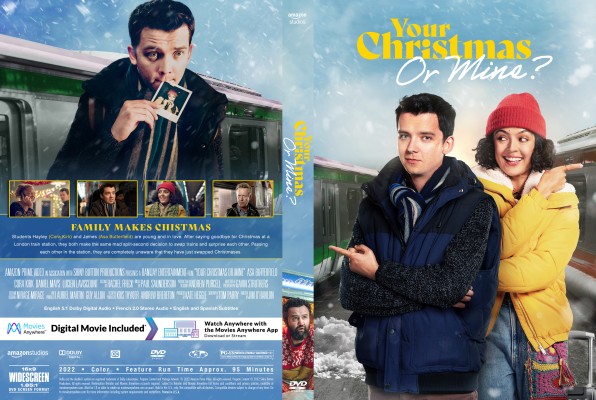 Click to view full size image
==============
Your Christmas Or Mine (2022) Custom DVD Cover
Your Christmas Or Mine (2022) Custom DVD Cover