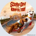 Scooby-Doo! And Krypto, Too! (2023) Custom DVD Disc Label
