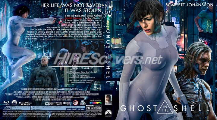 Ghost In The Shell  Custom Blu-ray Cover
HiResChallenge Entry November 2017
