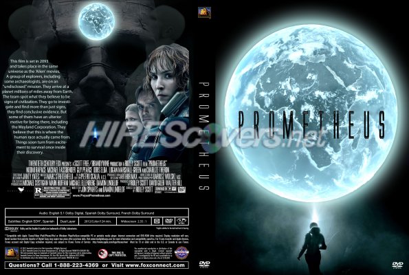 Prometheus (2012) Custom Blu-ray Cover
HiResChallenge Entry December 2017

