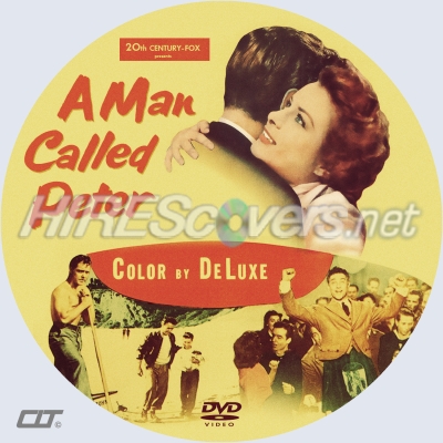 Man Called Peter, A (1955) Custom DVD Disc Label
