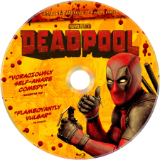 Deadpool (2016) Blu-ray Disc Label