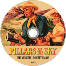 Pillars of The Sky (1956) Blu-ray Disc Label