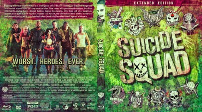 Suicide Squad Blu-ray Cover
