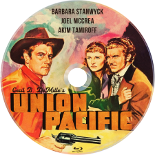 Union Pacific (1939) Blu-ray Disc Label