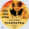 Cleopatra (1934) Custom DVD Disc Label