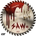 Saw III (2006) Custom Blu-ray Disc Label