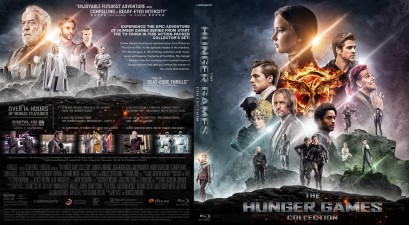 Hunger Games Collection, The (2011-2015) Blu-ray Cover