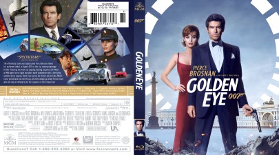 GoldenEye (1995) Blu-ray Cover