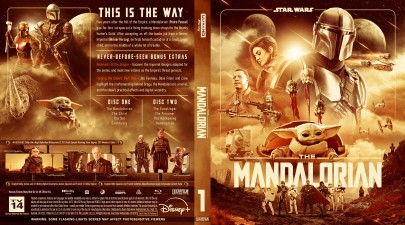 The Mandalorian Season 1 UHD 4K Blu-ray Cover