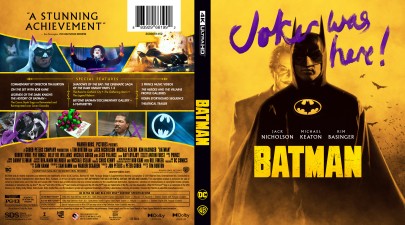 Batman (1989) 4K Blu-ray Cover