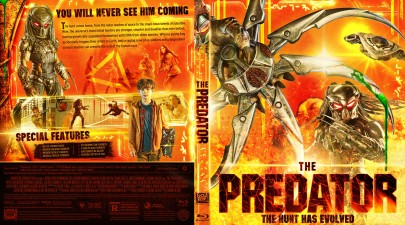 The Predator (2018) Blu-ray Cover