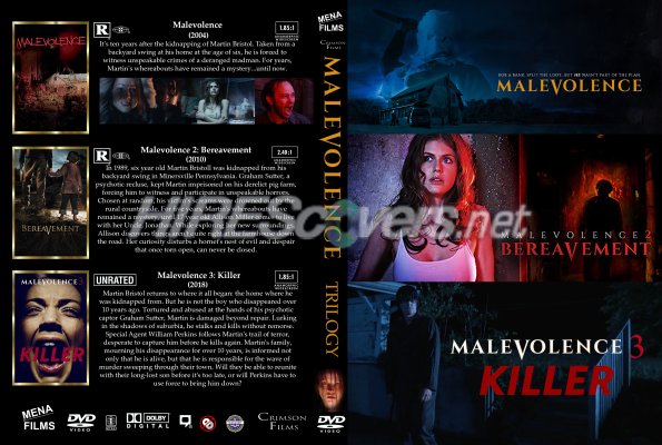 Click to view full size image
==============
Malevolence Trilogy Custom DVD Cover
Malevolence Trilogy Custom DVD Cover
