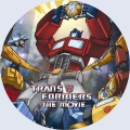 Transformers The movie Custom DVD Disc Label