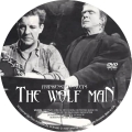 Frankenstein Meets The Wolf Man (1943) Custom DVD Disc Label