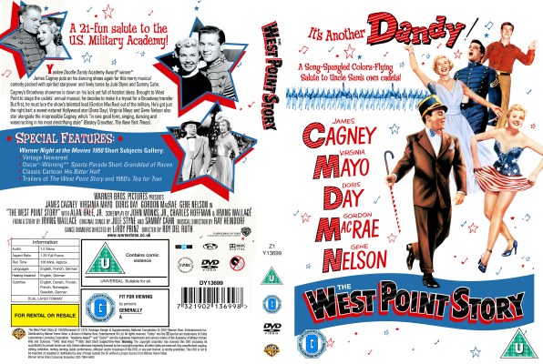 Click to view full size image
==============
The West Point Story Retail DVD Cover
The West Point Story Retail DVD Cover