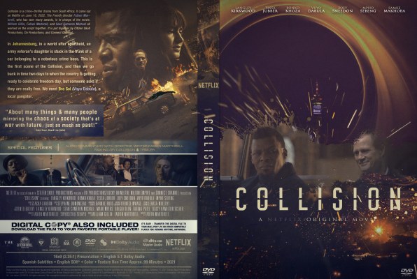 Collision (2022) Custom DVD Cover
